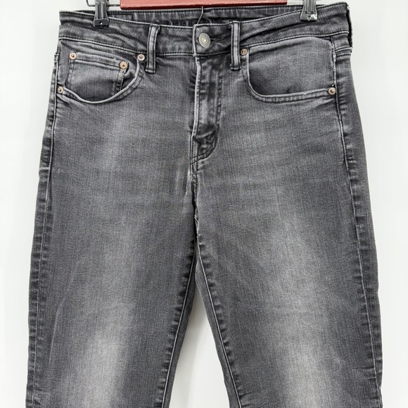 American Eagle Original Straight Jeans Mens 31x30 Black Ne(x)t Level Flex 1676 - Picture 3 of 16